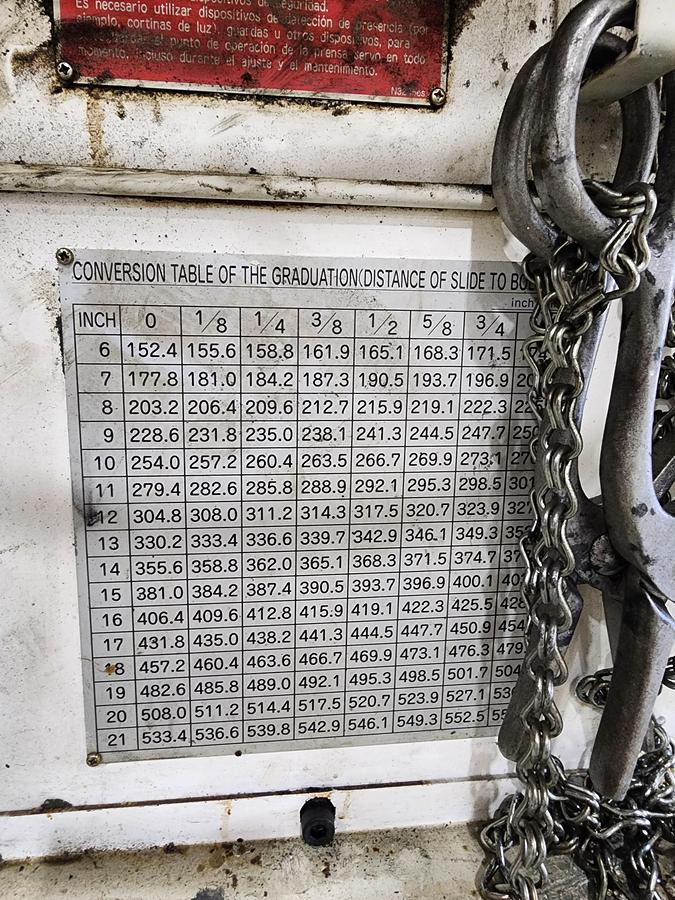 Used 165 TON Aida NC1-1500 (HD) SERVO PRESS