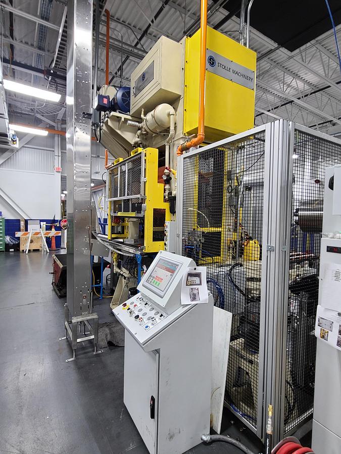 Used MINSTER MODEL DAC-60 DOUBLE ACTION MECHANICAL CUPPING PRESS