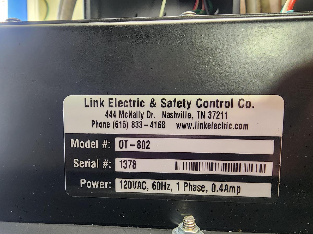 Used Link Electric Model: OT-802 OmniLink II LCD Operator Terminal