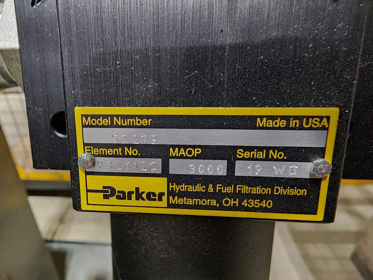 Used Complete Hydraulic Unit - Lincoln 15 HP Motor / A0-5 Chiller / Parker 5Z279