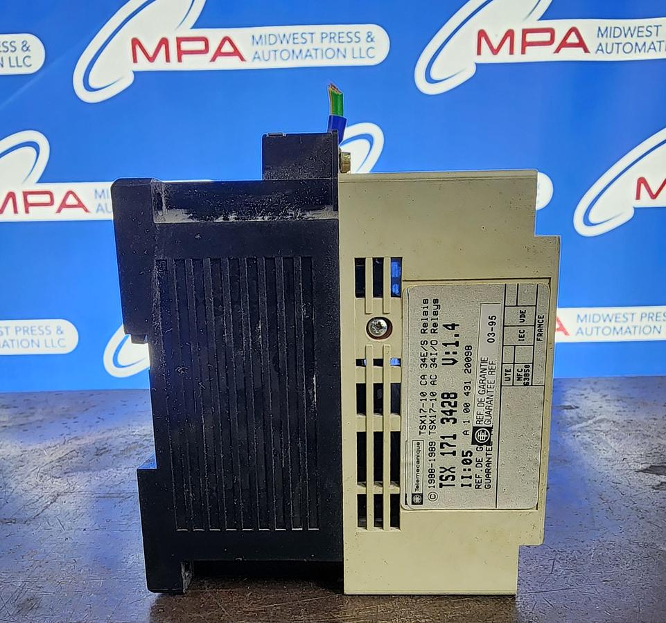 Used Telemecanique TSX1713428 TSX17 Controller