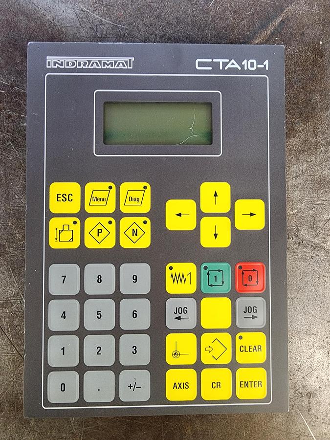 Used Indramat CTA10.1B-001-FW / CTA 10-1 Operator Interface Keypad