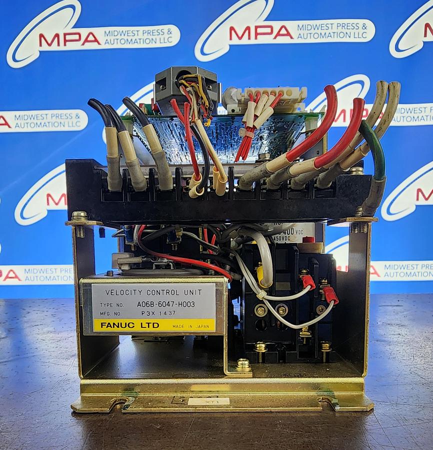 Used Fanuc A06B-6047-H003 / A20B-0009-0320/09D Velocity Control Unit