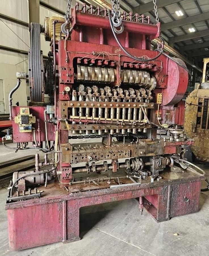 Used WATERBURY FARREL MODEL 1212 EYELET & TRANSFER PRESS