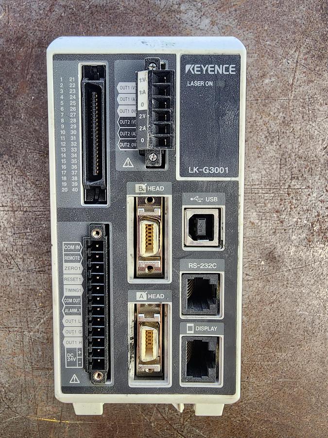 Used Keyence LK-G3001 Laser Sensor Controller