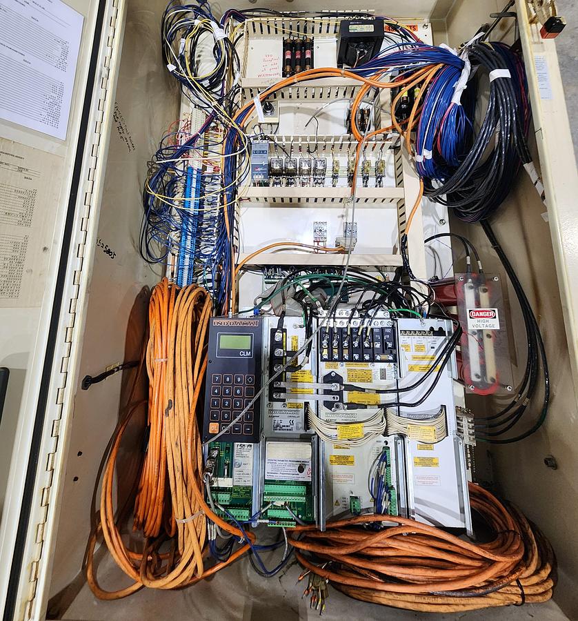 Used 20" WIDE MINSTER FEED LINE