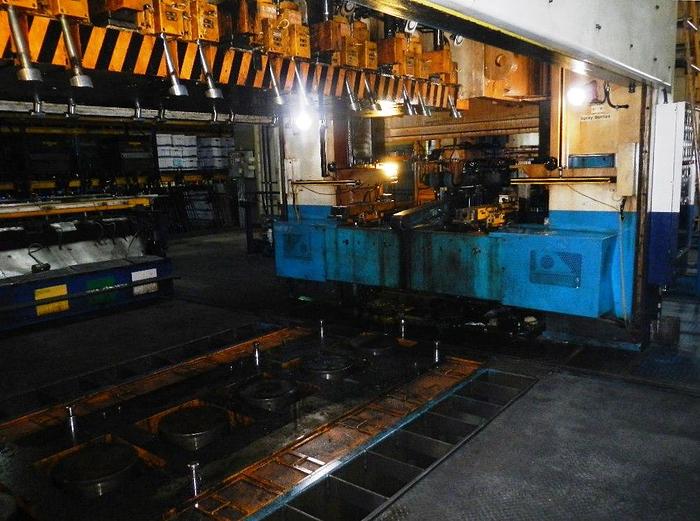Used 2003 2000 Ton Aida Transfer Press TMX-S2-20000(2)