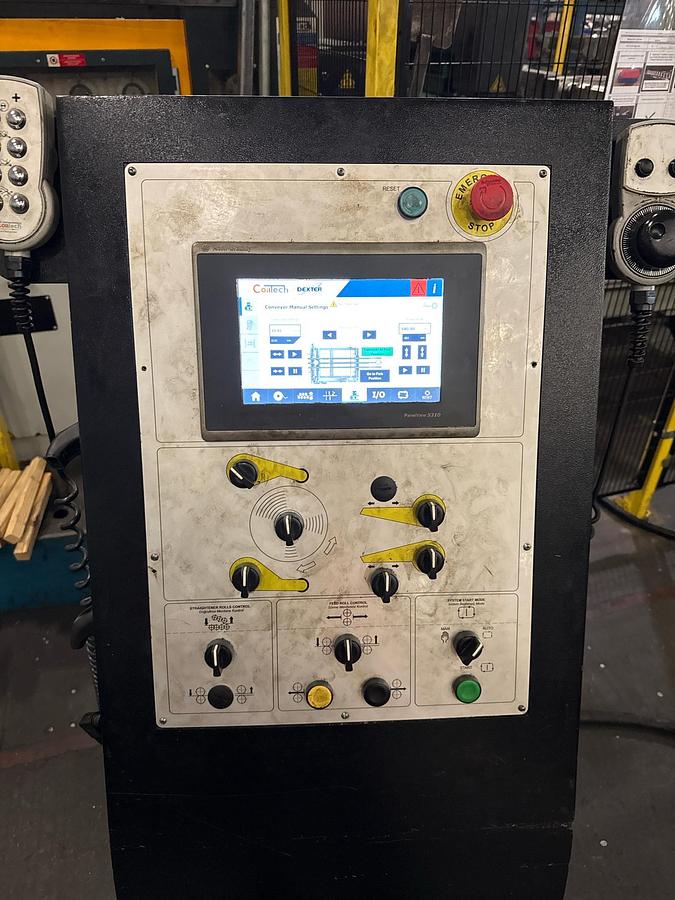 Used 2012 AIDA TMX-S2-1200 STRAIGHT SIDE PRESS w/COILTECH FEED LINE