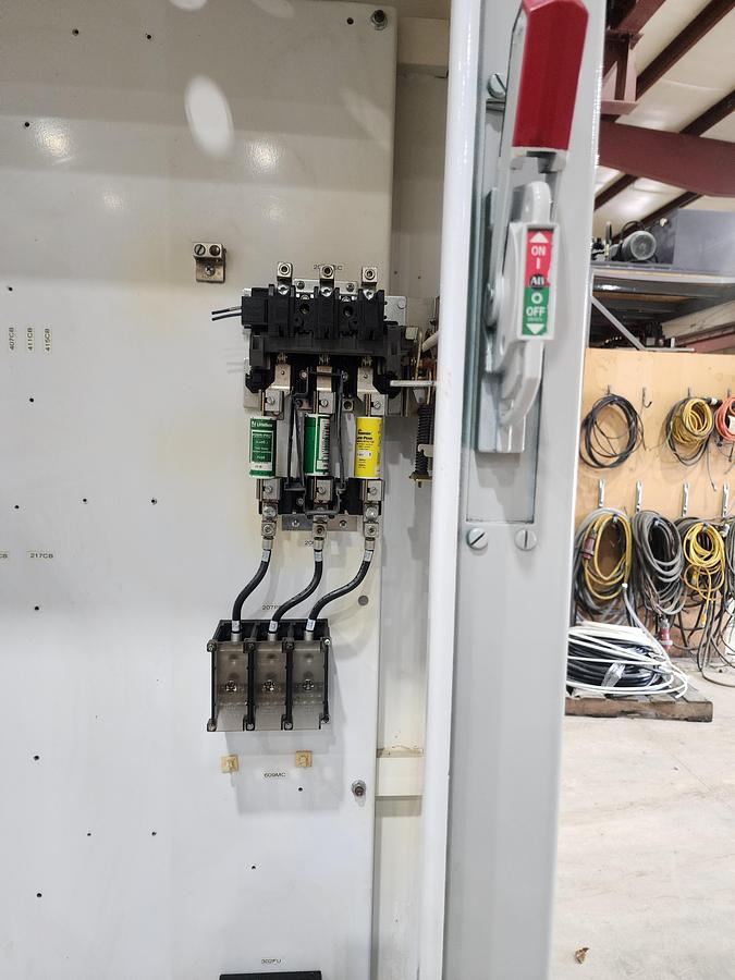 Used 4 Door 13 ft Electrical Cabinet of Wayne Trail Transfer