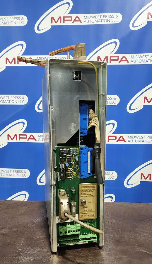 Used Indramat CLM01.3-X-0-2-0-FW Servo controller 