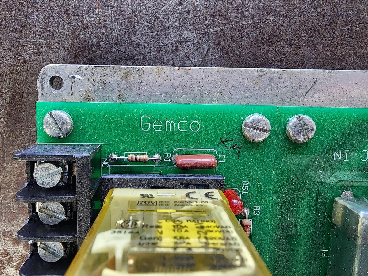 Used Gemco Series 1992 Output Module Relay Board