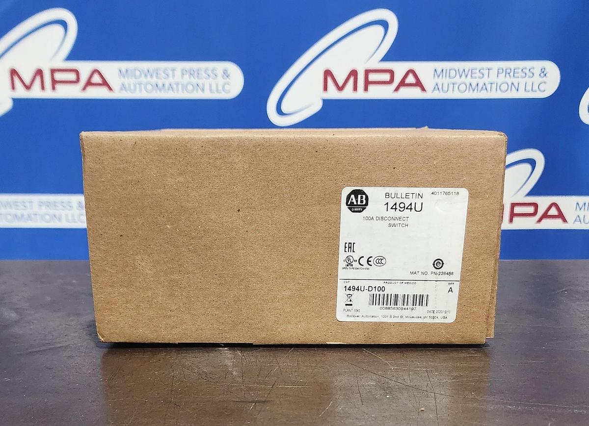 Allen-Bradley 1494U-D100 100 A Disconnect