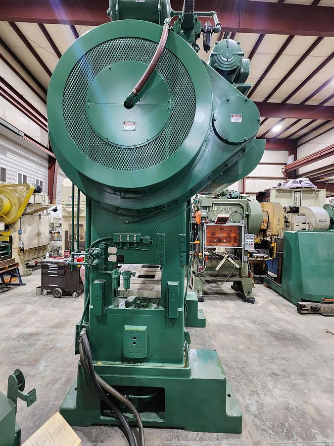 Used Minster P2-150-54, 6” stroke, 45-90 SPM, SEE video on our you tube channel