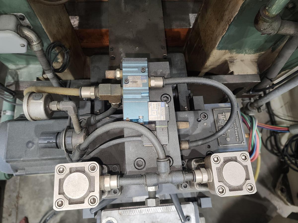 Used 6" WIDE PRF/WADDINGTON PRESS MOUNTED FEEDER