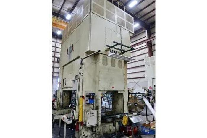 Used AIDA MODEL PMX-L2-6000(1) STRAIGHT SIDE PRESS & FEEDLINE