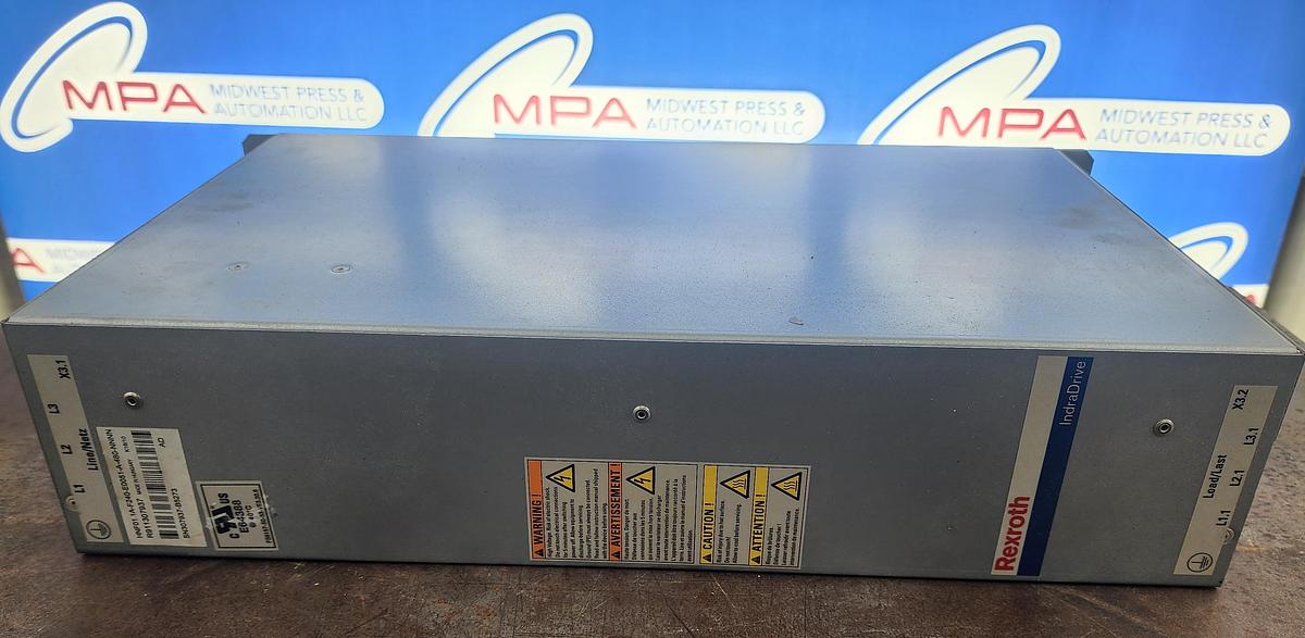 Used Rexroth HNF01.1A-F240-E0051-A-480-NNNN / R911307937 Indradrive Servo Drive