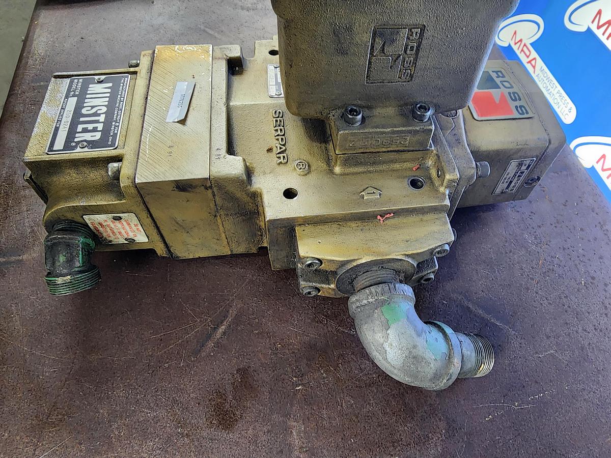 Used Ross Controls 3573A5949 / 250-0241 Solenoid Valve