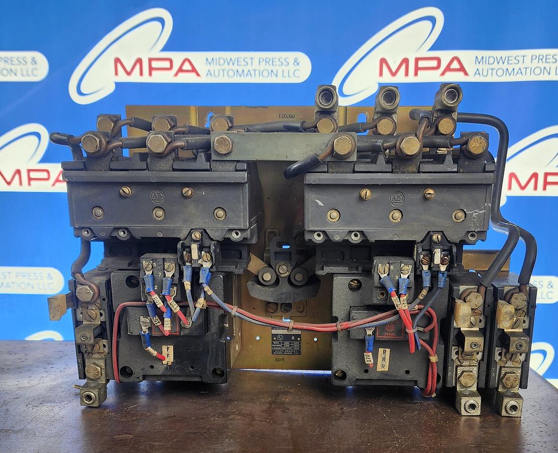 Used Allen-Bradley 705-DOD103 Size 3 Reversing Starter 705-D0D103