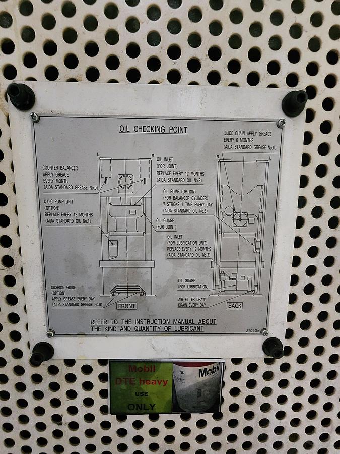 Used 165 TON Aida NC1-1500 (HD) SERVO PRESS