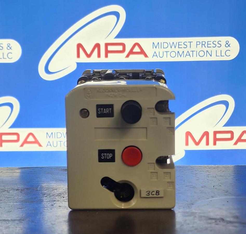 Used Klockner-Moeller PKZM3-10-U-NA Manual Motor Starter