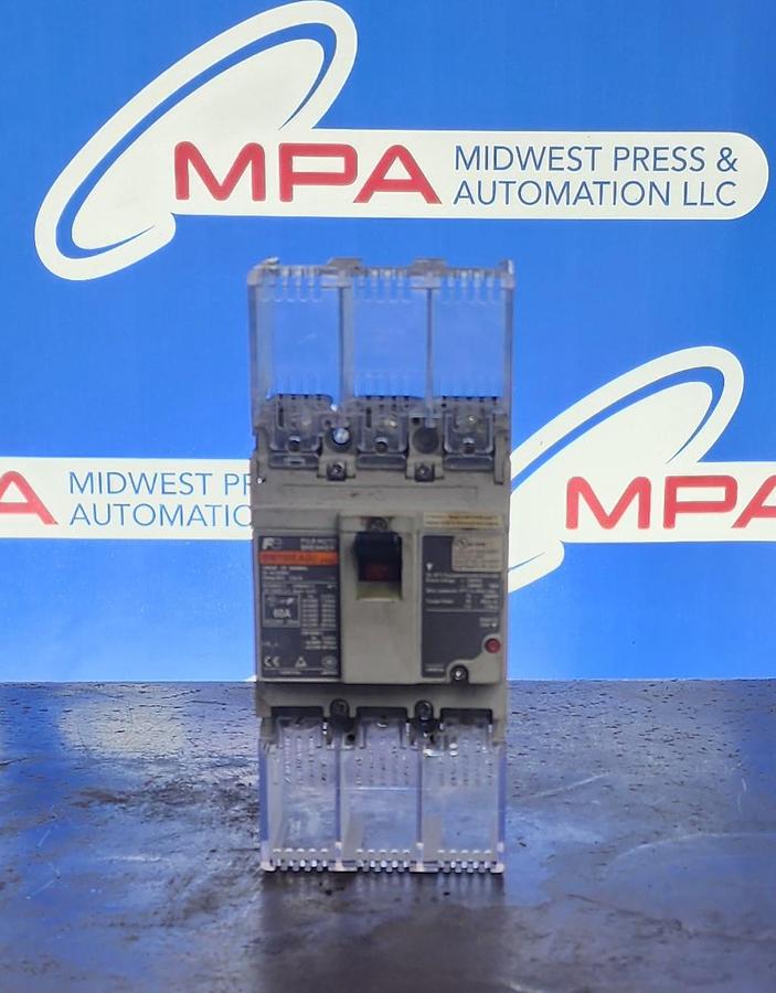 Used Fuji Electric BW100EAGU-3P060 Breaker