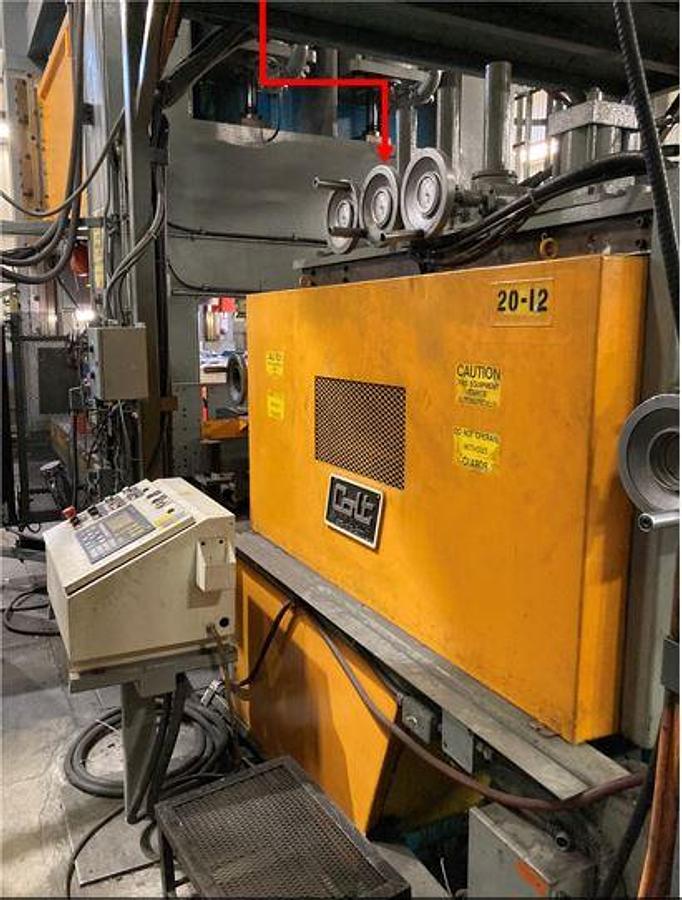 Used 60" x .188" x 30,000 LB COLT FEED LINE