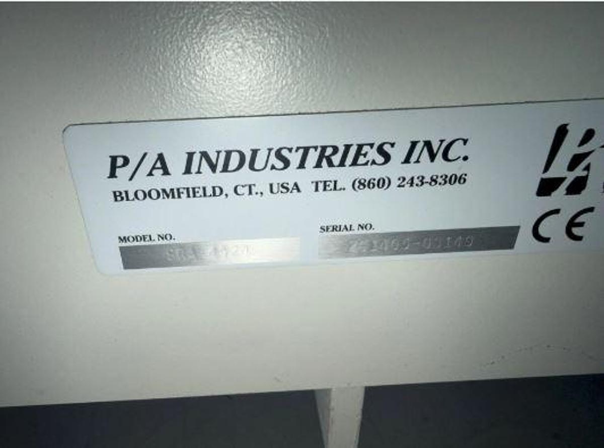 Used 12" x .125" x 4,500 LB P/A INDUSTRIES SERVO COIL FEED LINE