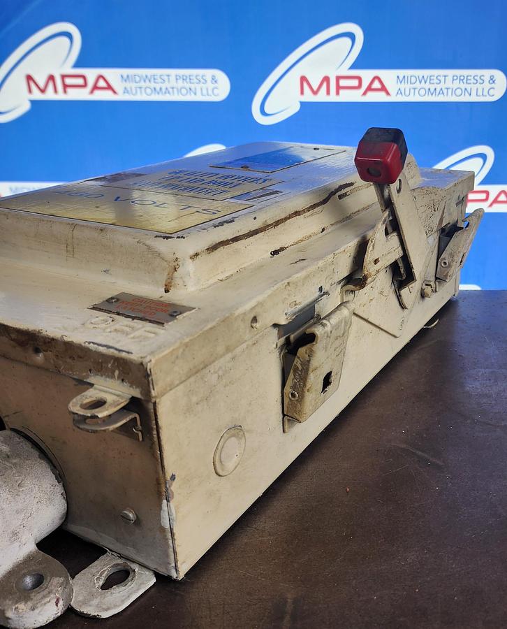 Used Square D H-363AWK 100 Amp 600 V Safety Switch / Disconnect