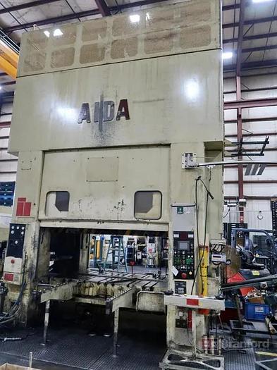 Used AIDA MODEL PMX-L2-6000(1) STRAIGHT SIDE PRESS & FEEDLINE