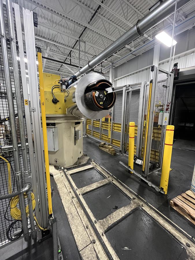 Used 20,000 LB PERFECTO DOUBLE END COIL REEL