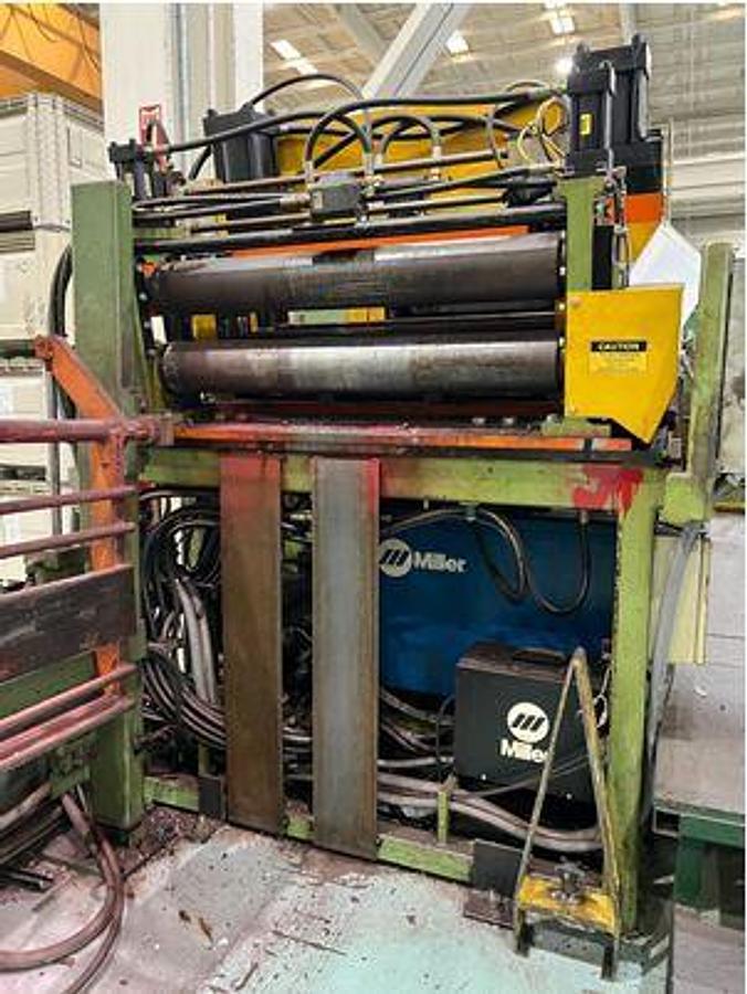 Used 36" WIDE KENT H-STYLE END WELDER