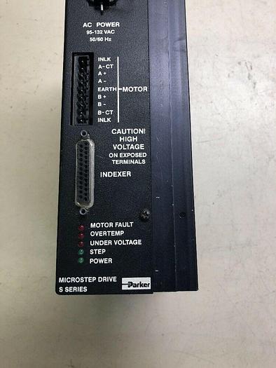 Used PARKER 87-011279-01D S6-DRIVE MICROSTEP DRIVE 8701127901D