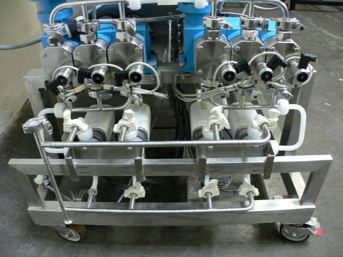 Used Amersham BioProcess System, Chromatography Separation Process Skid