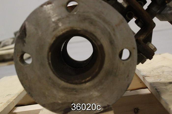 Used Jamesbury 3" Ball Control Valve, A110F3600TF0110DA #36020