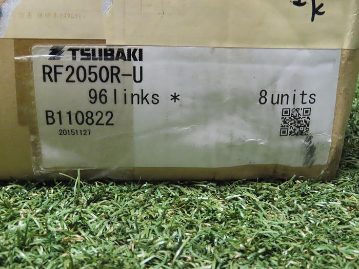 Used Tsubaki RF2050R-U Double Pitch Chain,