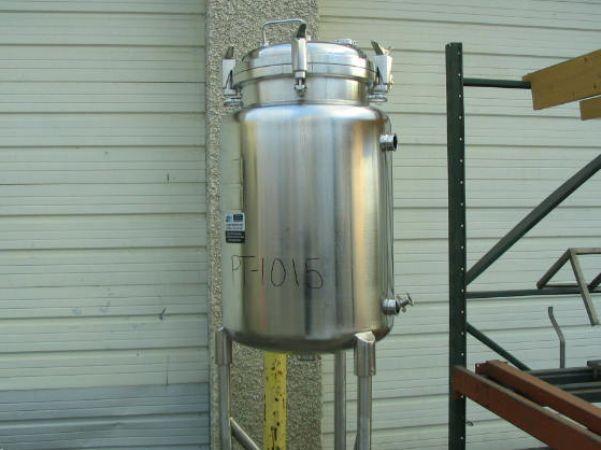 Usado 50 GALLON PRESSURE TANK.  ALLEGHENY BRADFORD SERIAL 15509-1-1