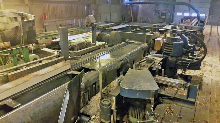 Used 1974 ARI Sweden Complete sawline ARI with 2 sas KL10 and KL12 and edger