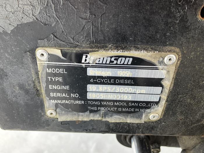 2017 BRANSON 1905H