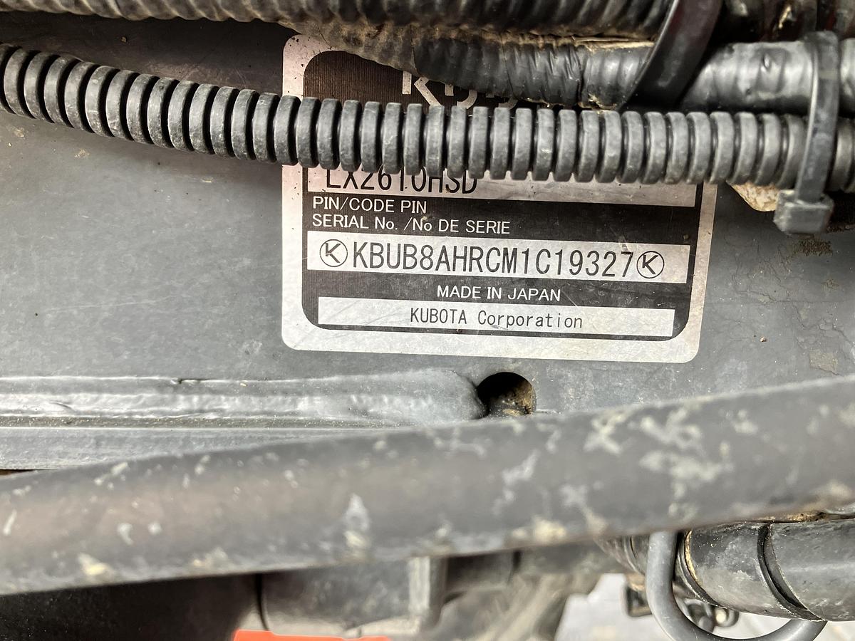 Used KUBOTA LX2610 HST