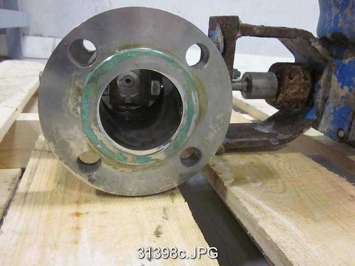 Used Neles Jamesbury 2" V-Ball Control Valve #31398