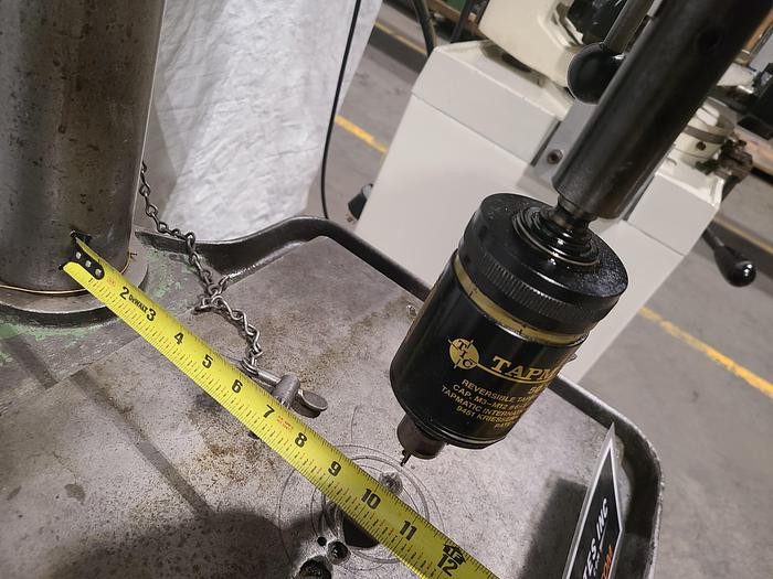 Used Walker Turner Floor Drill Press with Tapmatic Tapping Head