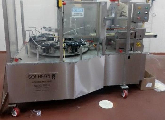 Used Solbern MODEL RBF6 ROTARY BURRITO FOLDER for Sale at All Trade