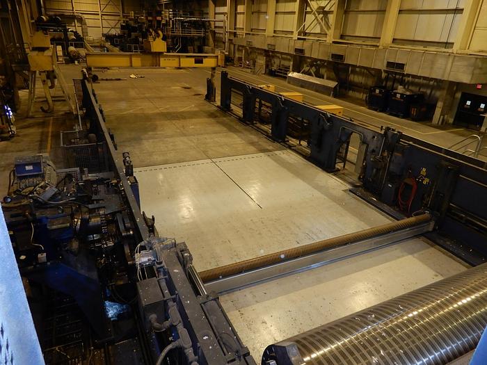 Used 300" VOITH SIRIUS HORIZTONAL TRACK REEL MANUFACTURED 2002