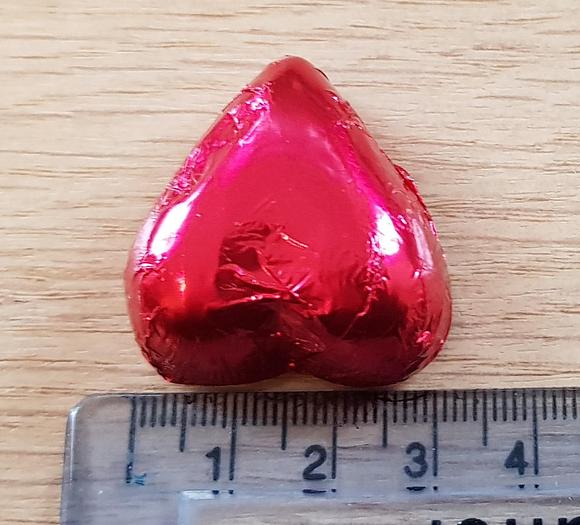 Used Rasch chocolate foil wrapper