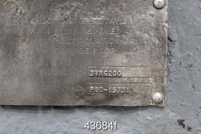 Used Galigher 3VRG200 3x4 Slurry Pump #43684
