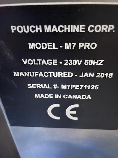 Used POUCH PACKING MACHINE