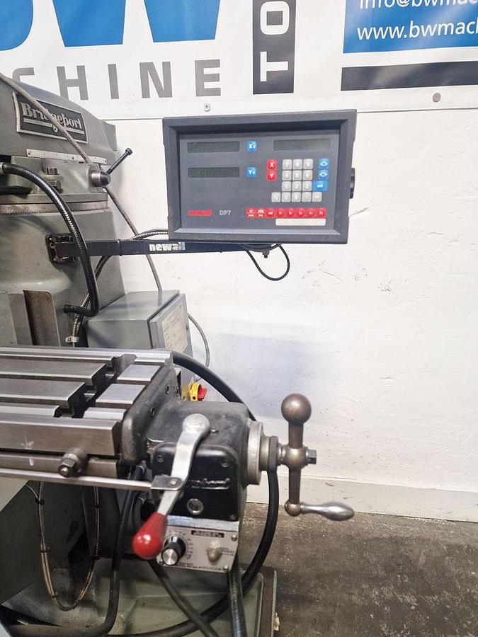 Used BRIDGEPORT SERIES 1 BR2J2 TURRET MILL