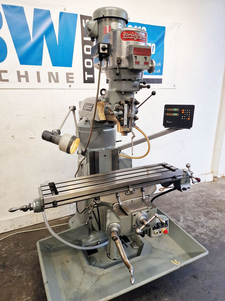 Used BRIDGEPORT SERIES 1 BR2J2 TURRET MILL