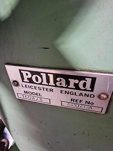 Used POLLARD 150A/3 THREE SPINDLE IN-LINE DRILL