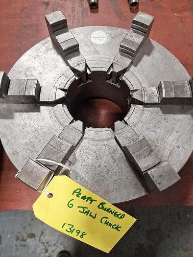 Used PRATT BURNERD 12" GRIPTRU 6 JAW CHUCK